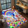Hedgehog Sonic Bedroom Floor Mat Non Slip Large Area Washable Rug Carpet Gamer Room Home Decor.-TING