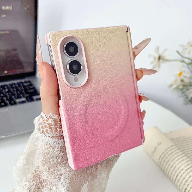 Moderne Kollisionsfarbe Magnetische Handyhülle Für Samsung Galaxy Z Fold 8 ZFold8 Z Fold8 Hüllen Für Magsafe Koreanisch Niedlich Funda