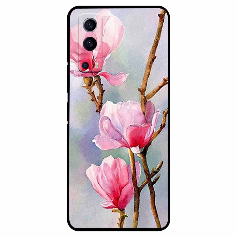 For vivo Y72 5G Case Shockproof Soft silicone TPU Back Cover For vivo Y52 5G Phone Cases for vivoY72 Y 72 52 5G Case Cute Capa
