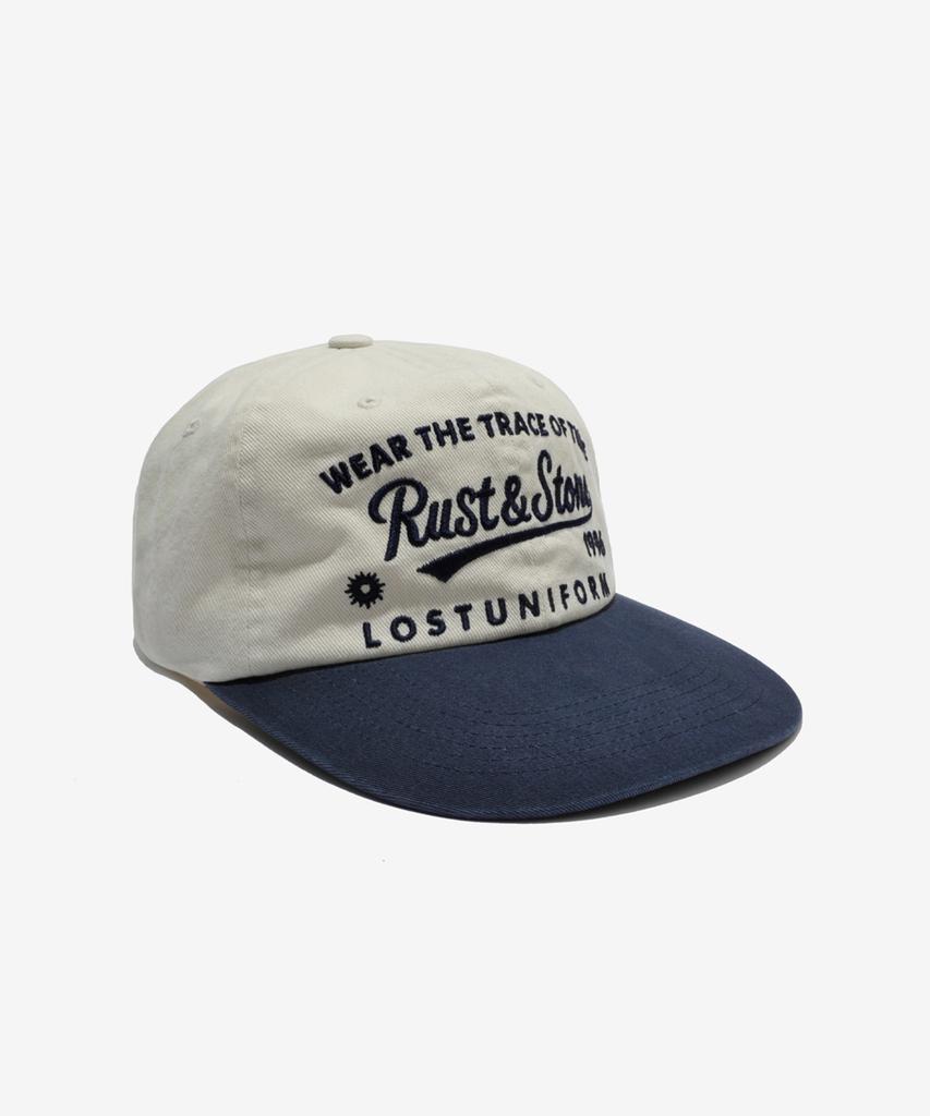 Leoseuteuaenseuton Time Trace Ball Cap Ivory/Navy