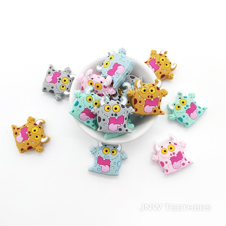 

Силиконовые фокусные бусины Happy Monsters