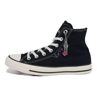 Chuck Taylor All Star Valentinstag Damen Sneaker Schwarz Egret Days-Ahead-Red A19056C