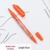 12-Color Double-Ended Oil-Based Markers for Children's Art and CD Outlining