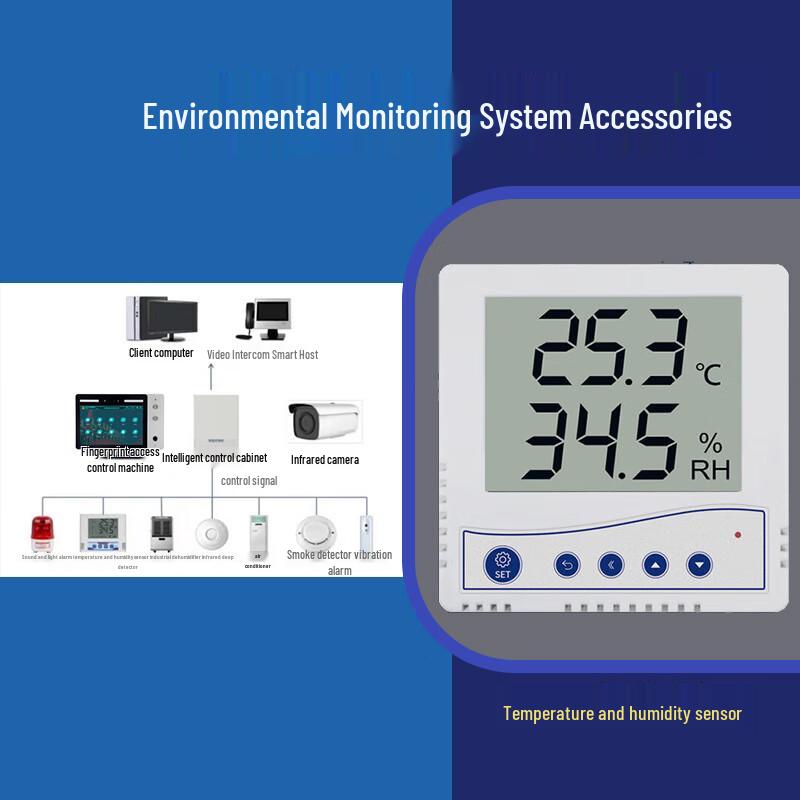 AWT Smart Indoor Temperature and Humidity Monitor