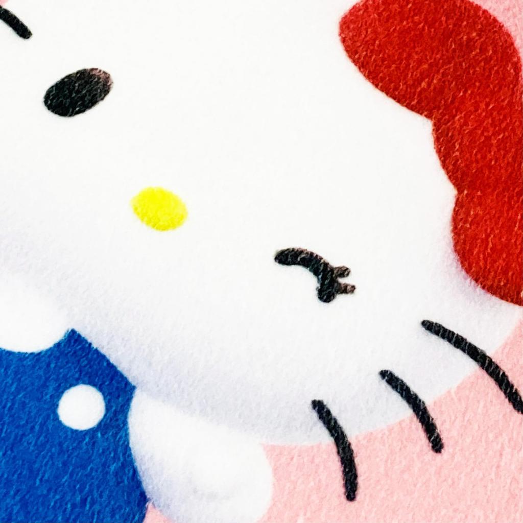 MORIPiLO Sanrio Characters Hello Kitty Body Pillow Micro Fabric Plush Toy Nap Pillow 30x40x10cm Pink by Morishita Makura (Die-Cut Cushion)