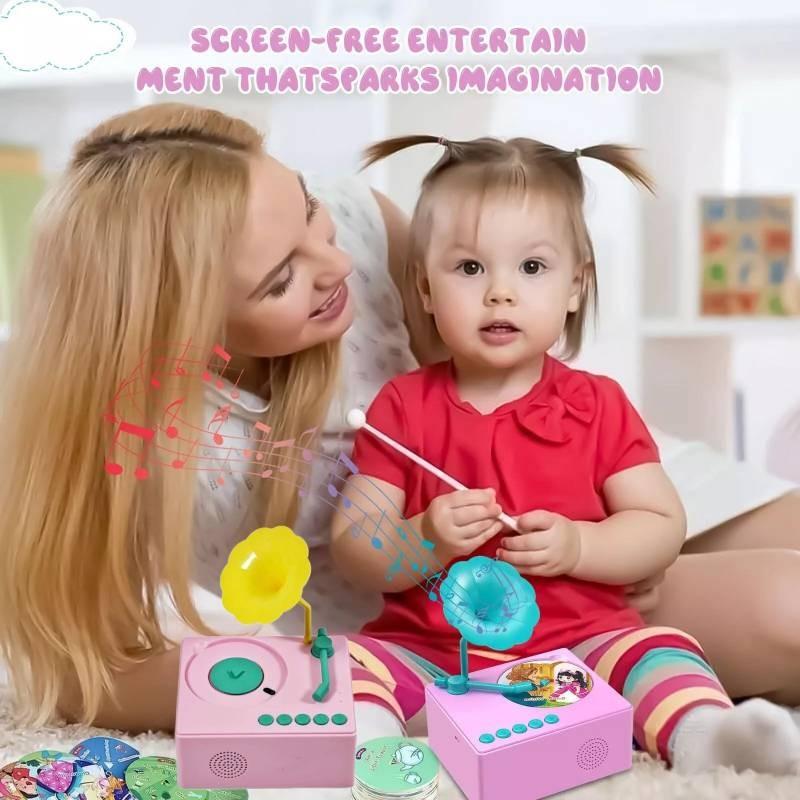 Gramophone Educational Kids Music Player Interactive Learning Toy With Cards 96