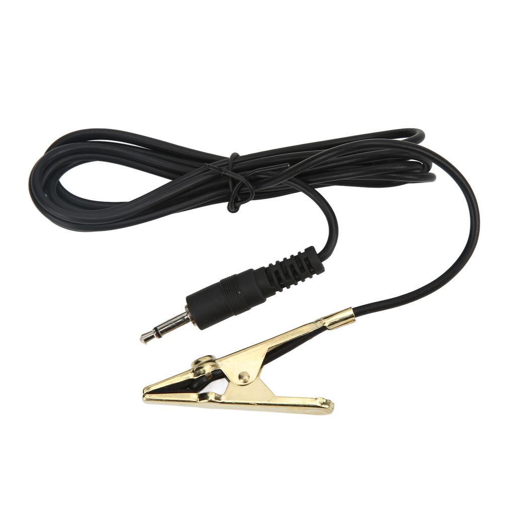 Audio Pickup Clip Metal 3.5mm Universal Instrument Microphone Pickup Clip with Sponge Pad for Violin Guitar1.5m   4.9ft