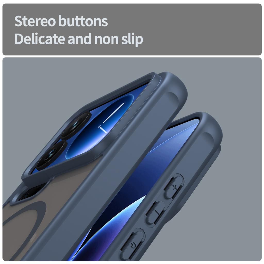 For Xiaomi 17 Pro Magnetic Case Anti Drop PC + TPU Phone Cover