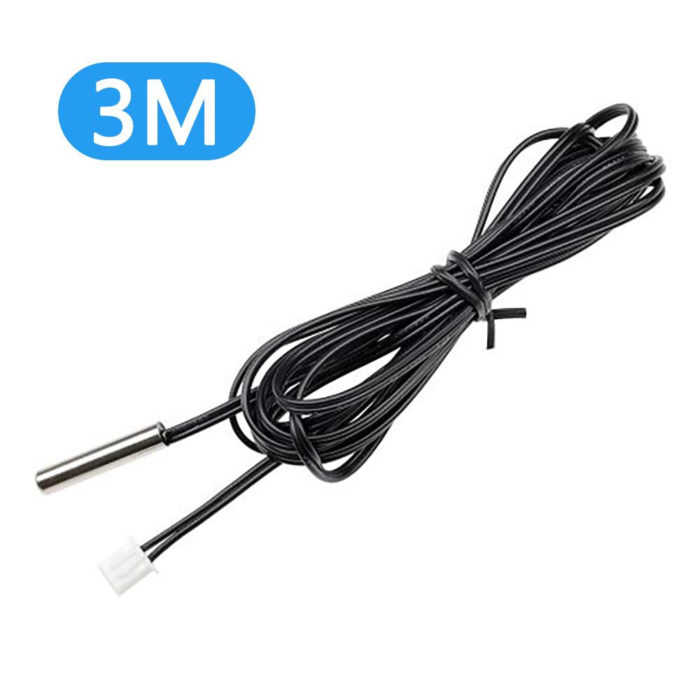 Ntc 10K 1% 3950 Thermistor Temperature Sensor Waterproof Probe Cable For Arduino W1209 W1401 30Cm 50Cm 1M 2M 3M 5M