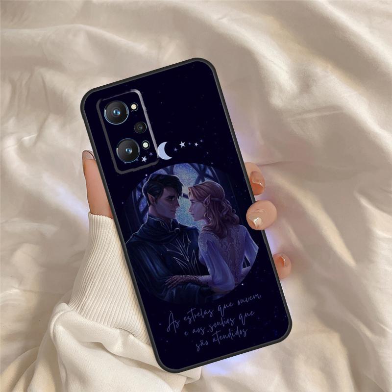 Fury Sarah J Maas A Court of Mist Case For Realme C71 C55 C67 C51 C75 C63 C61 C65 C53 C35 11 12 13 14 Pro Plus GT6 GT7 15 Pro