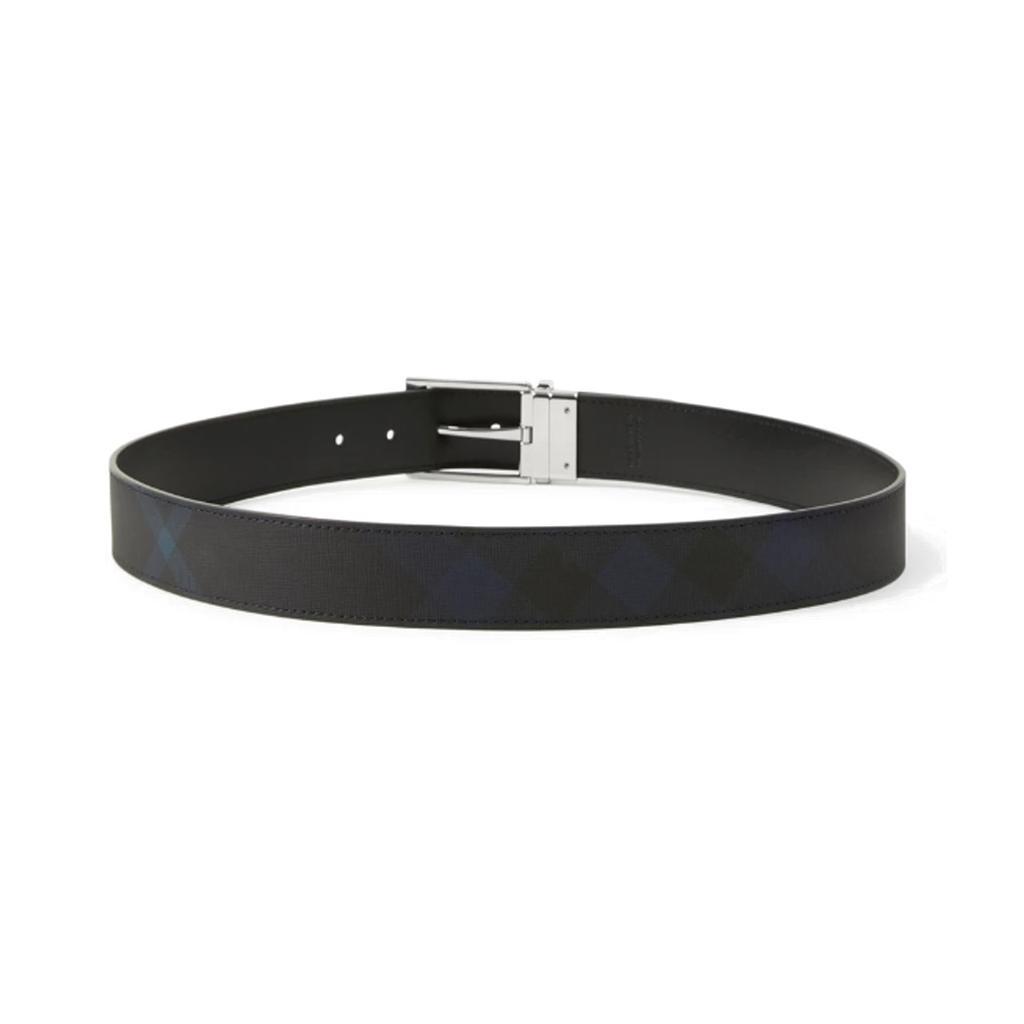Burberry London check leather belt Men's 80732871