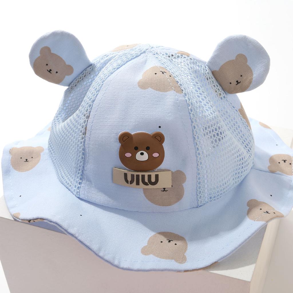 Cappelli Estivi per Bambini con Protezione Solare Cappelli da Pescatore Traspiranti in Rete per Bambine Cappelli da Sole Carini e Adorabili per Viaggio per Bambini