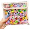 Non-Damaging Korean-Style Hair Ties for Girls – Cute Cartoon Rubber Bands, Perfect for Babies, Adorable Small Size