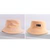 Hot, double-sided bucket hat women's summer sunshade basin hat cartoon print short-brimmed sunscreen damp hat
