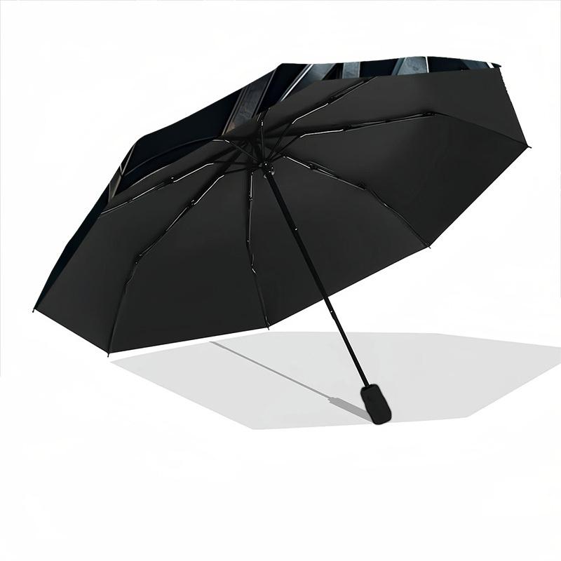 1pc batman logo Umbrella - Automatic Open Compact Travel Umbrella with 71-Rib Durable Frame yy251021114