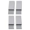 Artisan Clay Crafting Accessories 4Pcs Gel Ball Roller Maker Tool, 2mm 3mm 4mm 5mm Bead Roller, Multi Groove Shaping Molds for DIY