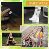 Solid Knee Length Socks Women's Striped Lolita Warm Hip-hop Sports Socks Harajuku Socks JK White Sock