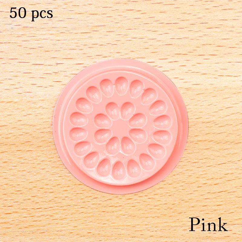 Wholesale Glue Gasket Eyelash Glue Holder Adhesive Pallet Eyelash Extension Glue Pads Stand On Eyelash Plastic Makeup Tools