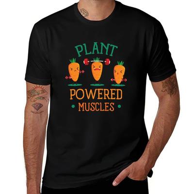 Plant Powered Muscle Tshirt Lightweight Running Tshirt
