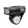 USB Rechargeable Bike Light Set with Power Display 6 Lighting Modes Waterproof Bike Headlight Taillight for Cycling