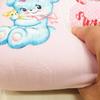 MORIPiLO Swimmer Retro Low-Rebound Cushion Pillow Pink 16x33x8cm Soft Touch Character Relaxation Pillow