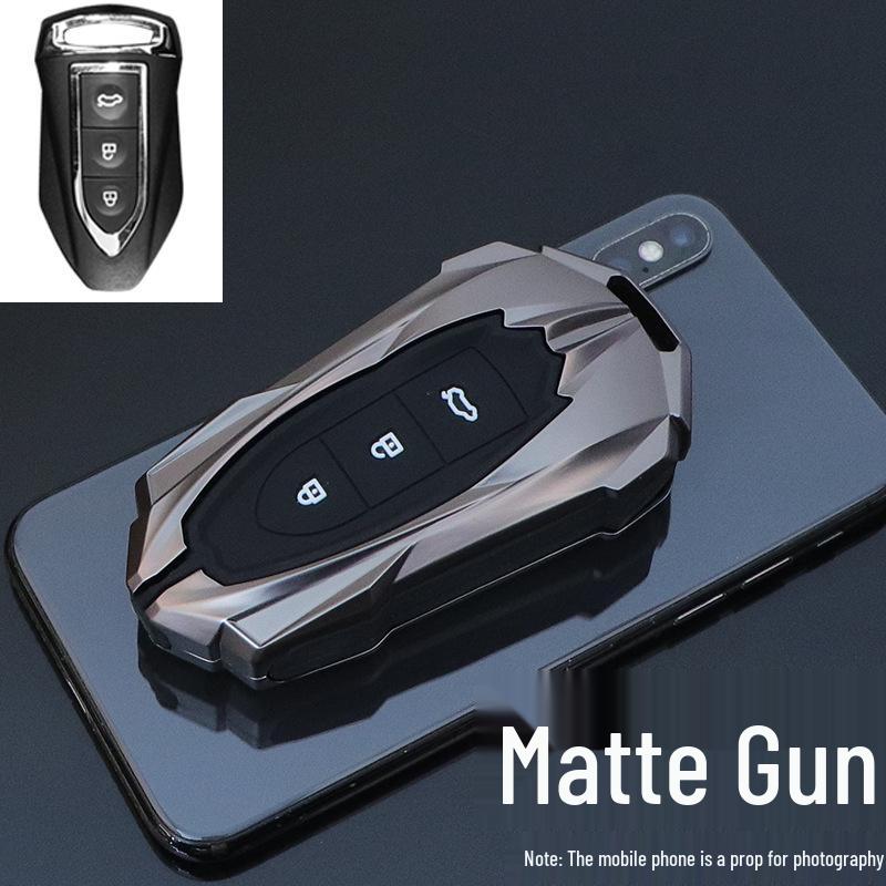 

Zotye T500 Car Key Case: Stylish Metal Key Shell for SR7/SR9/T700/T600 Models – Unisex