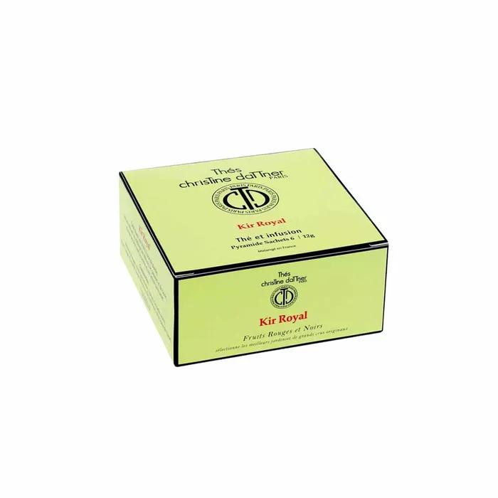 

[Кристин Дартнер] Кир Рояль (Фруктовый травяной чай - Пирамида 6 чайных пакетиков)