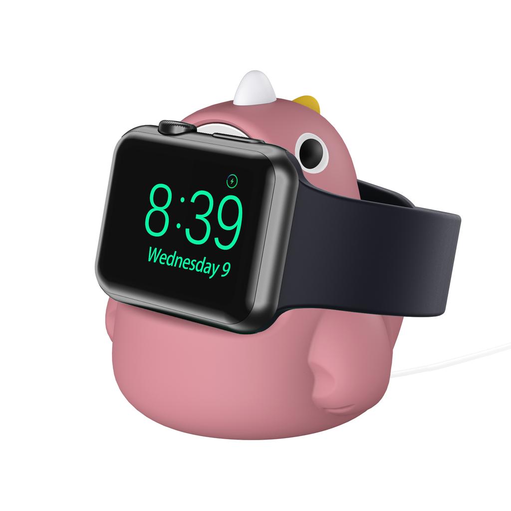 Cartoon Silicone Watch Stand for Apple Watch 1 2 3 4 5 6 High Quality Watch Base Stand for Apple Universal Watch 3D Fashion