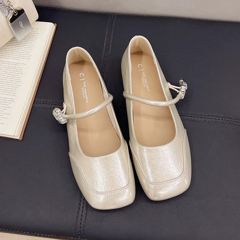 Xiaoxiangfeng with Skirt and Small Single Shoes for Women's Summer 2025 New Fashionable Versatile Shoes with Small Soft Soles Mary Jane Shoes