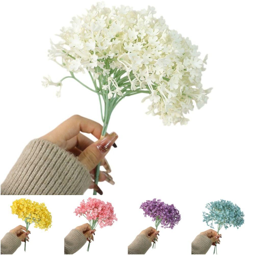 Baby's Breath Simulation Flower Flexible Stems Fake Flower Artifiical Flower Branch Photo Props