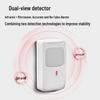 Indoor Wired Dual-Tech Infrared-Microwave Sensor Home Anti-theft Alarm