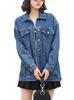 Women's Spring and Autumn Long Sleeve Denim Jacket