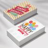 50-Pack Creative Birthday Celebration Cards for Party Decorations and Gifts