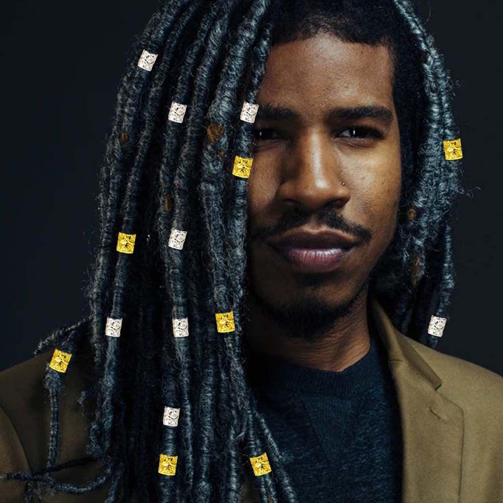 Metal Clip Wig Accessories Cuffs Tubes Rings African Hair Rings Braided Hair Beads Dreadlock Beads