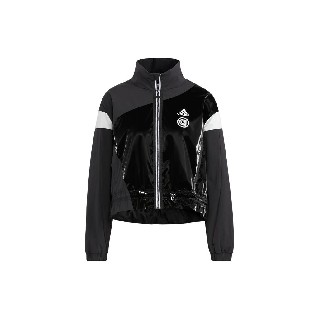 adidas Women's UST Woven Jacket Black White HR8155