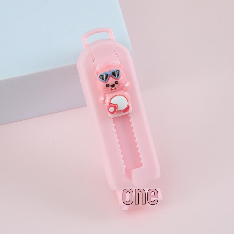 Cartoon Push-Pull No-Trace Eraser - Creative Stationery for Elementary Students