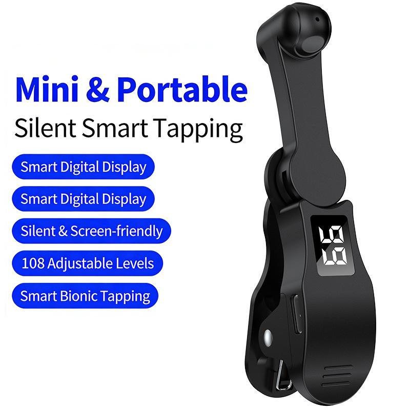 Auto Screen Clicker Device For Smartphone, Adjustable Touch Tapper Tool For Games, Apps, Live Streaming And Repeated Tapping