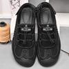 38-46 Summer Men's Large Fashion Outdoor Casual Sandals Handmade Mesh Breathable Sandals Beach Shoes