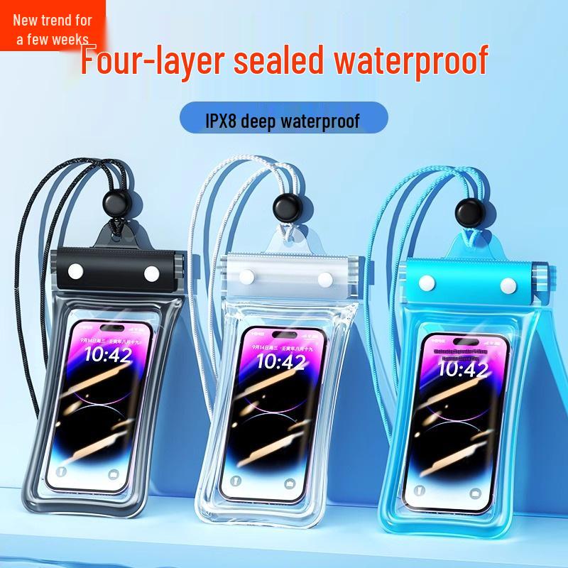 Waterproof Touchscreen Phone Case for Swimming, Rafting, and Underwater Photography