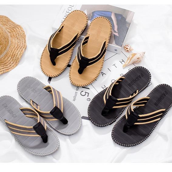 

Летние мужские пляжные повседневные нескользящие тапочки 45 чёрный