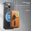 Strong Magnetic Wallet Slots Card Holder Case for Magsafe IPhone 17 16 15 14 13 Pro Max with Card Slots Finger Ring Wrist Strap
