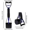 Dog Feces Grabber Long Handle Foldable Stainless Steel Poop Shovel Adjustable Scooper Portable No Bend Rust Proof Detachable Lig