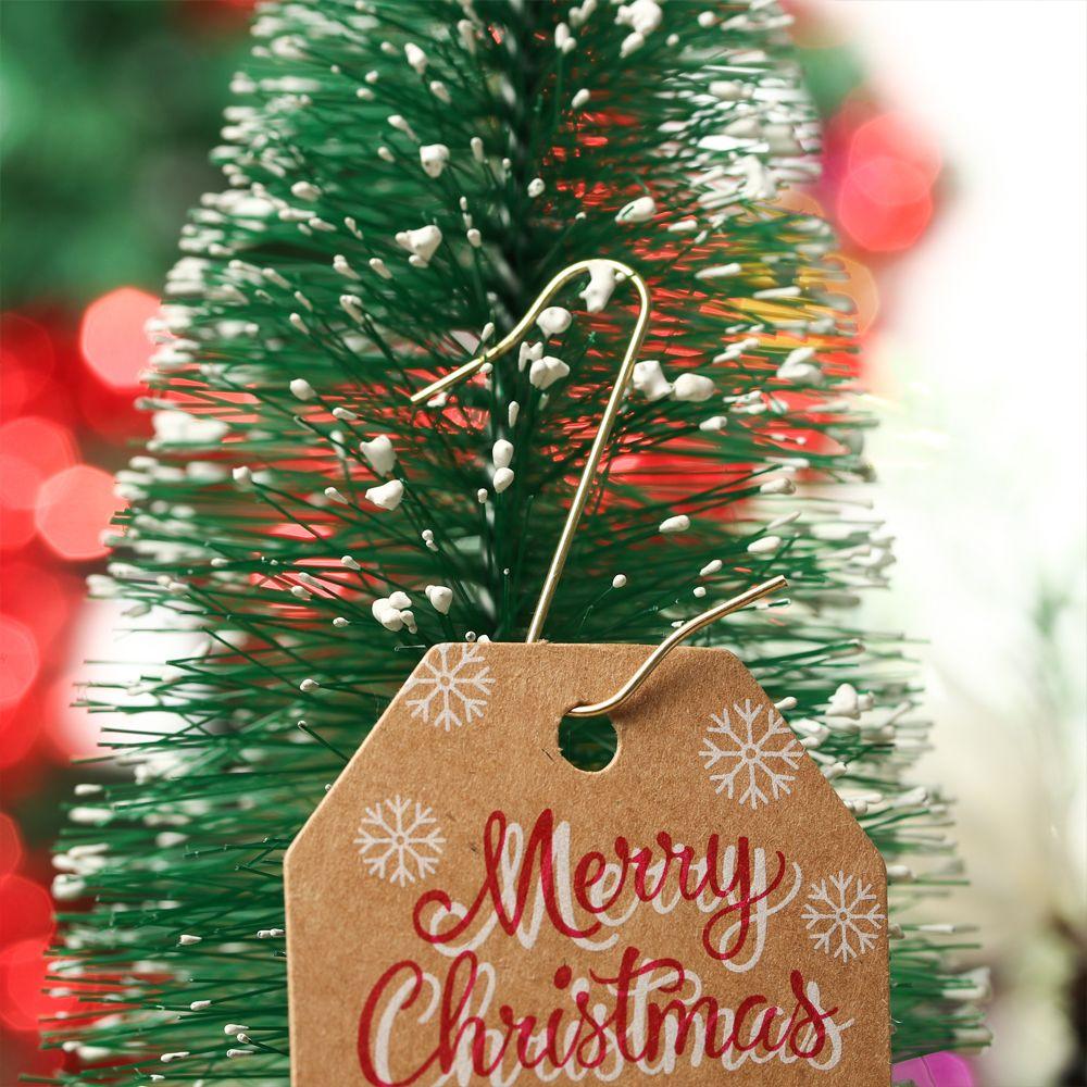 Party Christmas Tree Hanging Xmas Tree Decoratio Christmas Ornament Hooks Stainless Steel Hooks
