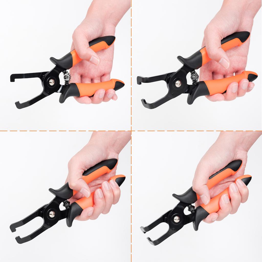 New Heavy Duty Metal Push Removal Pliers 30 Degree Push Pin Remover Tool Pliers