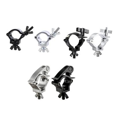 Professional Aluminum Magnesium Alloys Light Hook Clamp Corrosions Resistant 32 35mm Tube Mounting Heavy Load Capacity