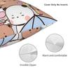 Bubu Dudu Cute Cartoon Bear Character Pillow Cover Kawaii Panda Cushion Cover Pillow Case Pillowcases For Sofa Home Decorative