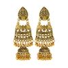 Retro Fringed Stud Earrings, Long Hollow Earrings, Ethnic Style Versatile Bell Earrings