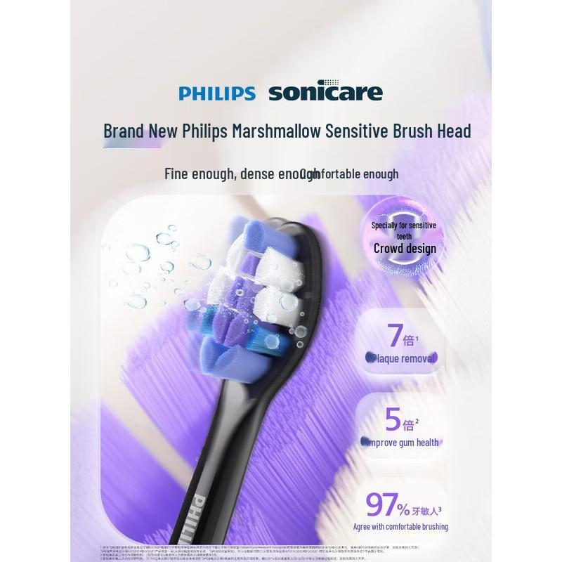 

Насадки для электрической зубной щетки Philips DiamondClean Series Sensitive (4 упаковки) Китайская вилка (адаптер в комплекте)