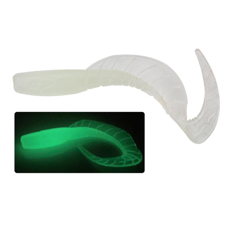 Soft Worm Baits 7cm1.7g Flexible Long Tail Soft Earthworm Worms Lifelike Fishing Lure