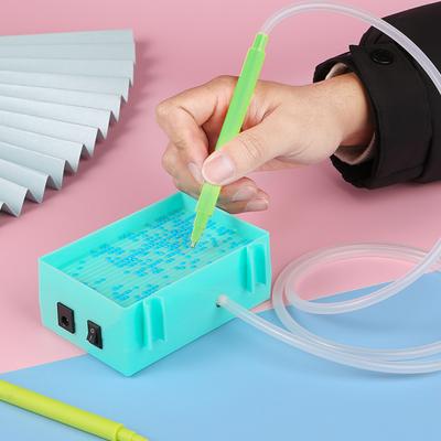 Diamond Painting Art Pen Kits Electric Diamond Suction Tool Portable Vacuum Diamond Art Accessories Tool Plug In/ Rechargeable